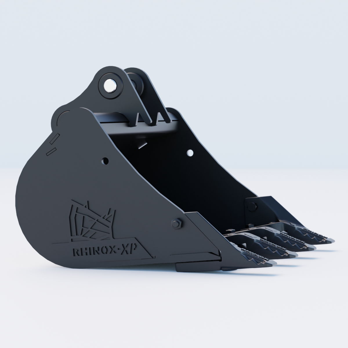Doosan DX20ZE-7 Digging Bucket - 24" / 600mm - Toothed Bucket Side