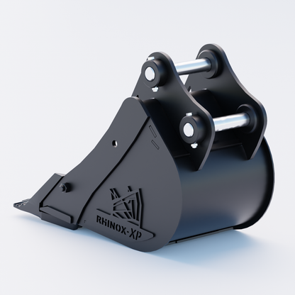 1E Digging Bucket - 12" / 300mm - Toothed Bucket Back