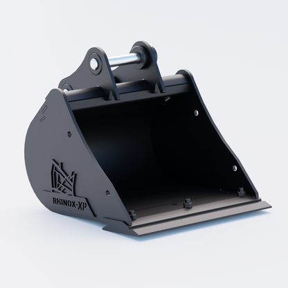 1E Digging Bucket - 18" / 450mm - Bladed Bucket Front