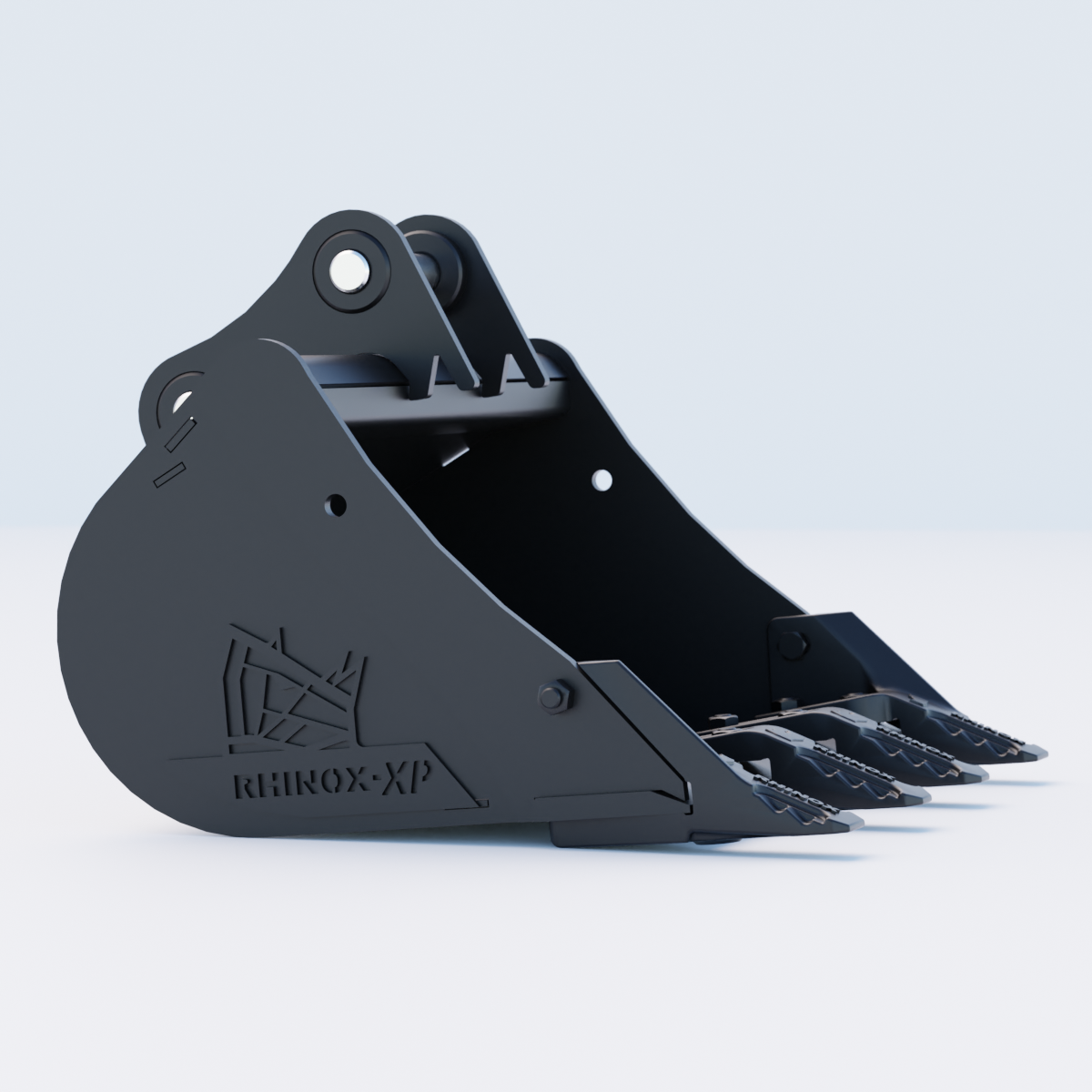 Takeuchi TB219 Digging Bucket - 24" / 600mm - Toothed Bucket Side