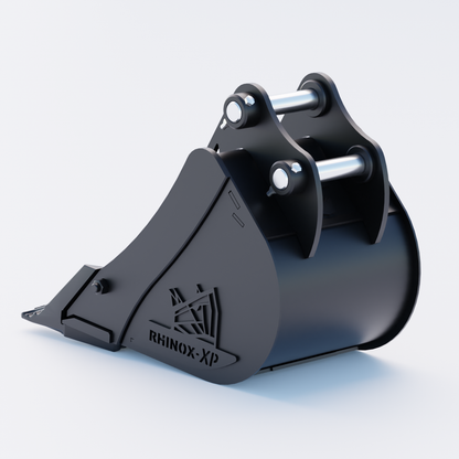 Case CX15B Digging Bucket - 12" / 300mm - Toothed Bucket Back