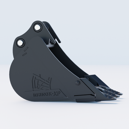 Case CX15B Digging Bucket - 12" / 300mm - Toothed Bucket Side