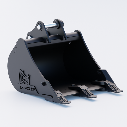 Case CX15B Digging Bucket - 18" / 450mm - Toothed Bucket Front