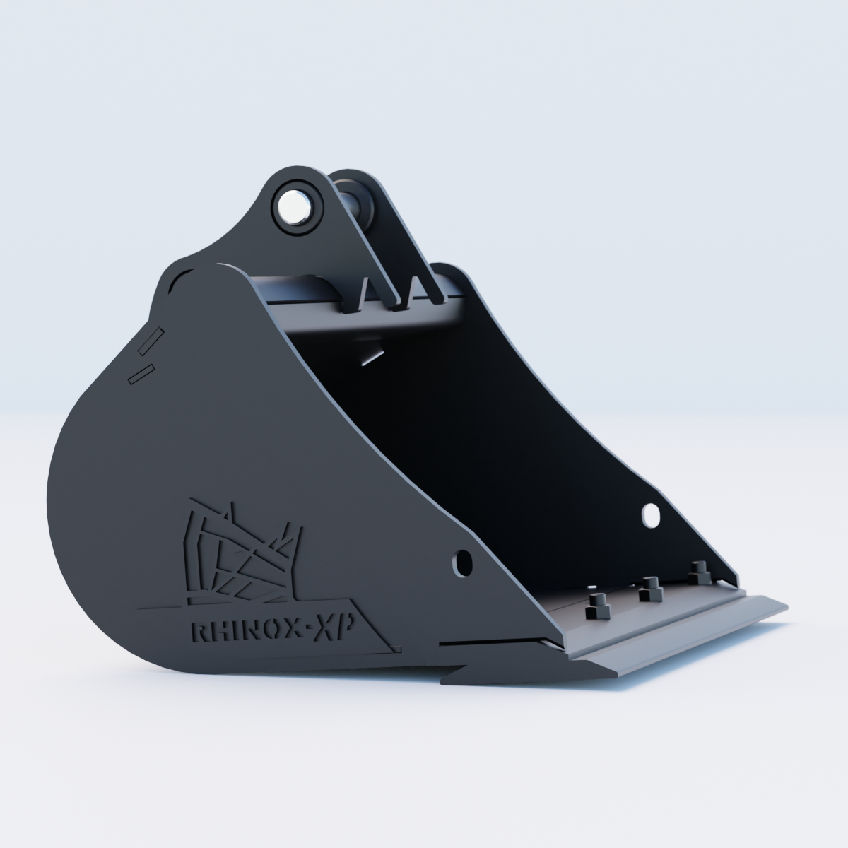 Case CX15B Digging Bucket - 24" / 600mm - Bladed Bucket Side