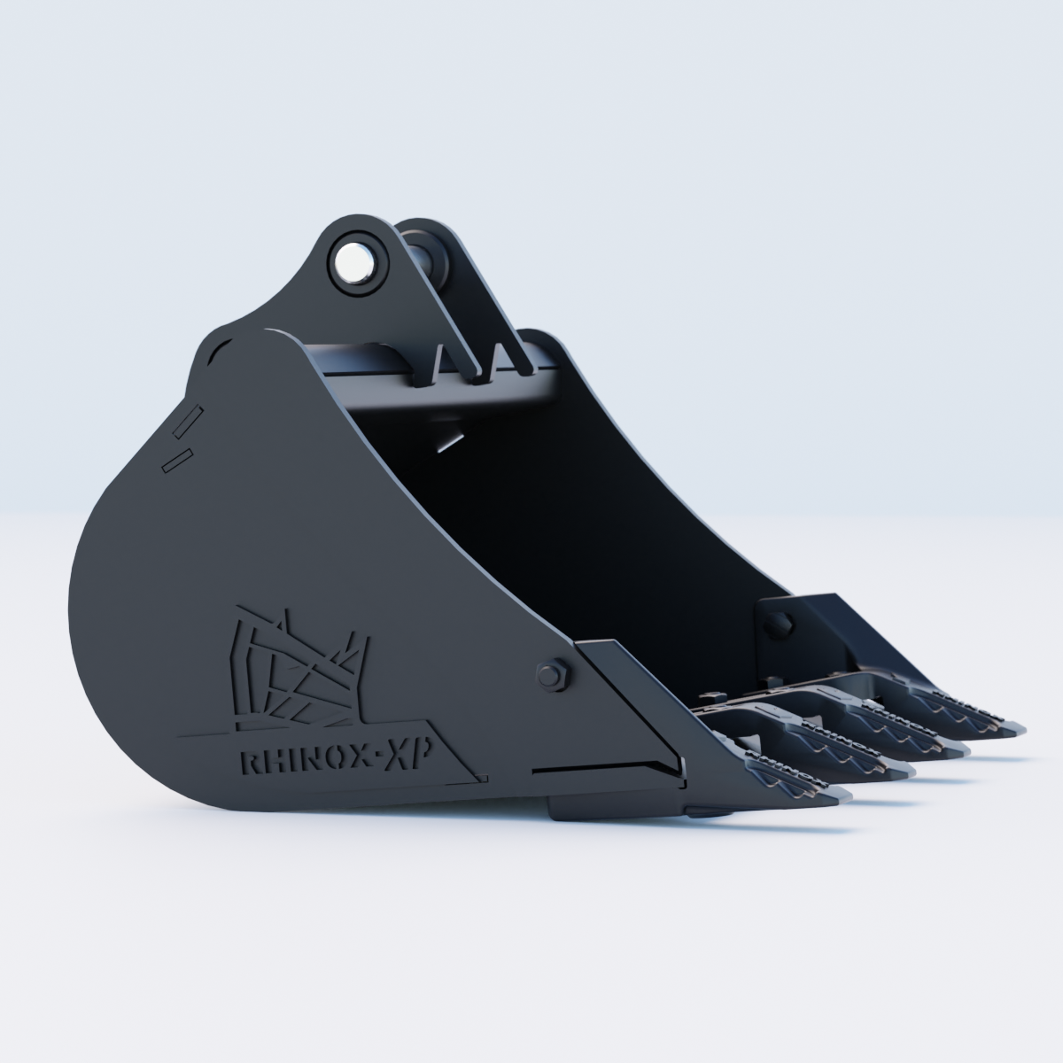 Case CX15B Digging Bucket - 24" / 600mm - Toothed Bucket Side