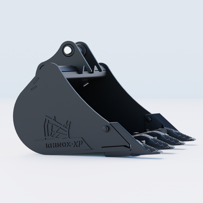 Case CX15B Digging Bucket - 24" / 600mm - Toothed Bucket Side