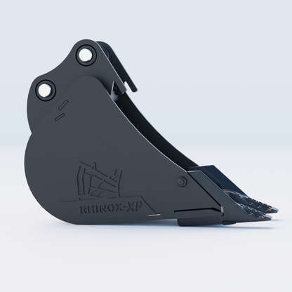 Case CX15B Digging Bucket - 9" / 230mm - Toothed Bucket Side