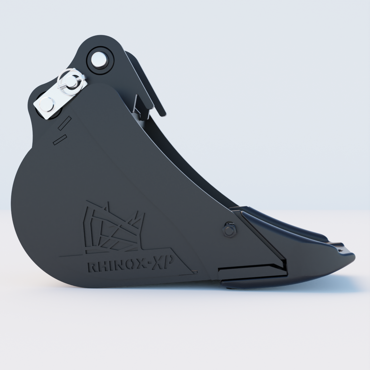 1K Utility Bucket with Unitusk Blade - 12" / 300mm Side