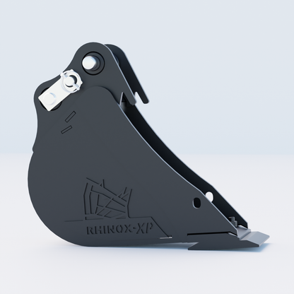 JCB 18Z-1 Digging Bucket - 6 Inch | Rhinox Group UK - Bladed Bucket Side