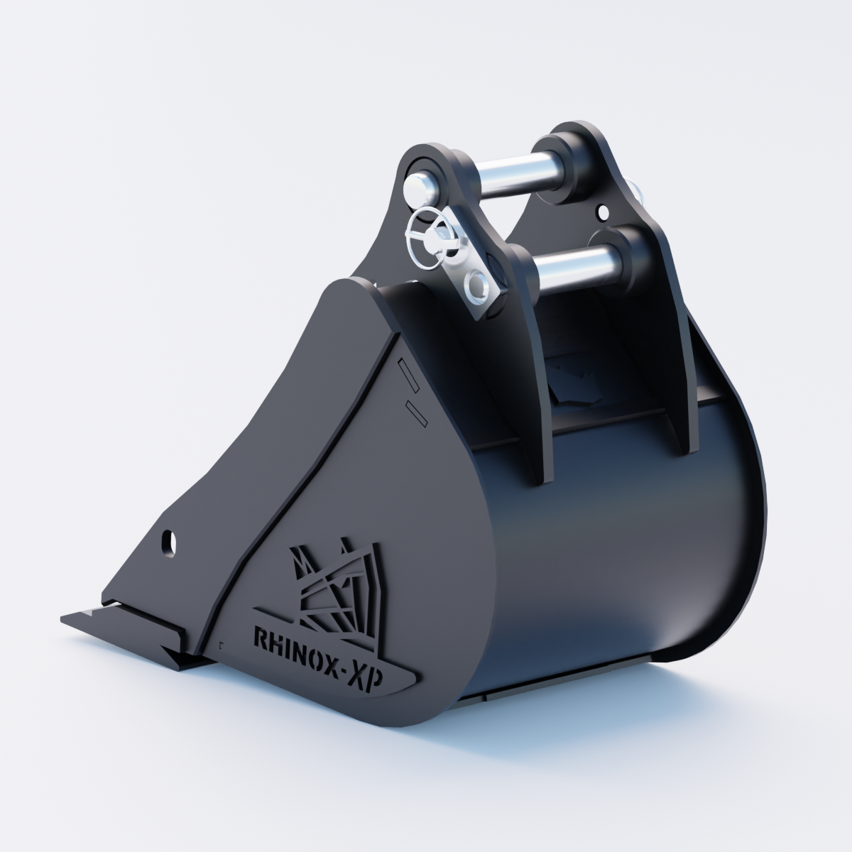 XCMG XE17U Digging Bucket - 12" / 300mm - Bladed Bucket Back