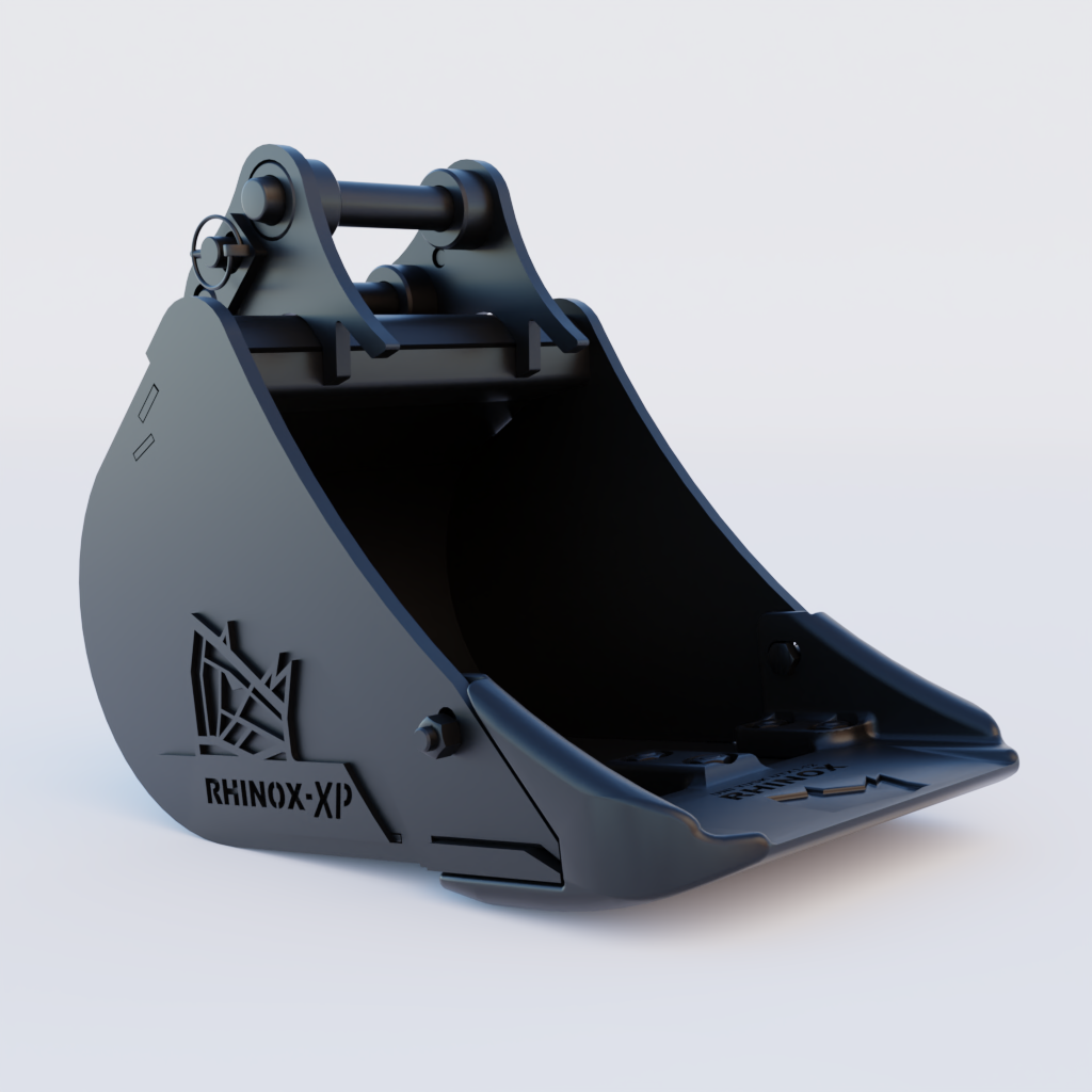 Kubota KX015-4 CTS Utility Bucket with Unitusk Blade - 12" / 300mm | Rhinox Group UK
