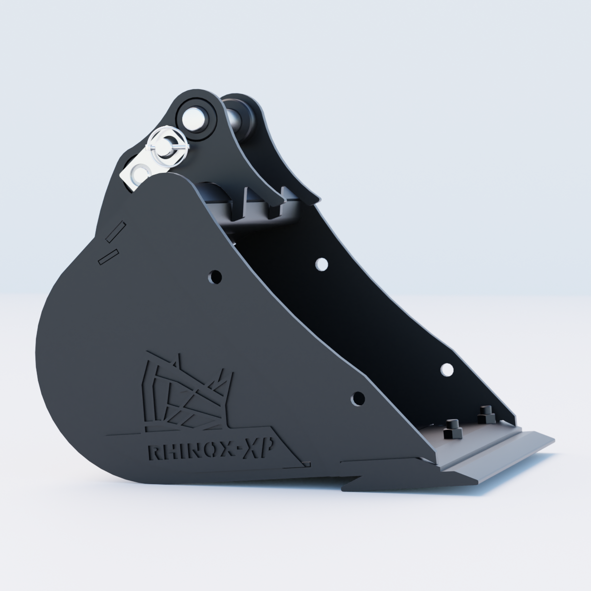 XCMG XE17U Digging Bucket - 18" / 450mm - Bladed Bucket Side