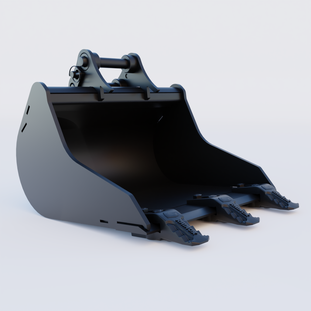 XCMG XE20E Grave Digging Bucket - 24" / 600mm | Rhinox Group UK