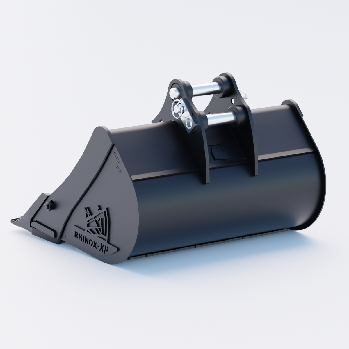 XCMG XE17U Digging Bucket - 24" / 600mm | Rhinox Group UK - Toothed Bucket Back