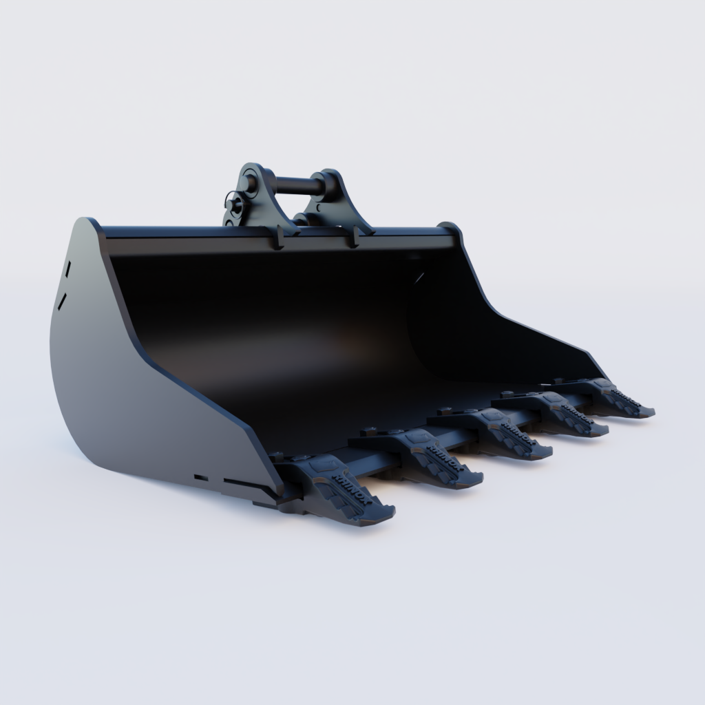 XCMG XE15E Grave Digging Bucket - 28" / 710mm | Rhinox Group UK