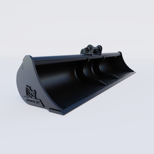 XCMG XE19E Grading Bucket / Ditching Bucket 48" / 1200mm | Rhinox Group UK