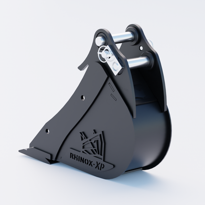 XCMG XE17U Digging Bucket - 6" / 150mm - Bladed Bucket Back