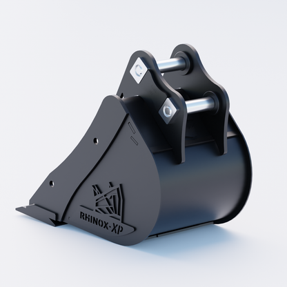 Bobcat X323 Digging Bucket - 12" / 300mm | Rhinox Group UK - Bladed Bucket Back