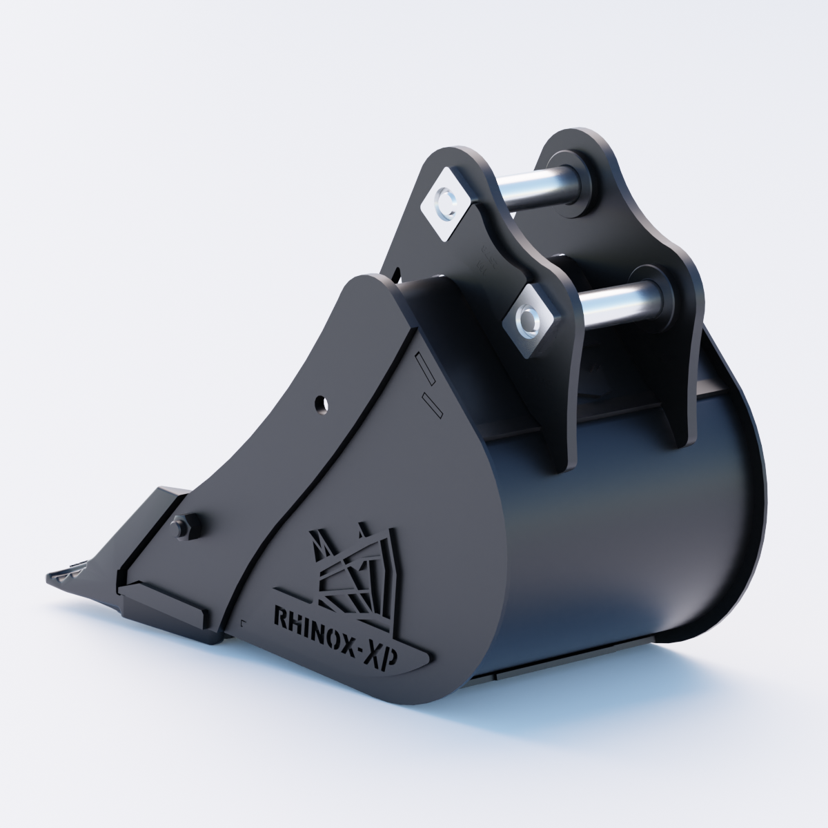 Bobcat X323 Digging Bucket - 12" / 300mm | Rhinox Group UK - Toothed Bucket Back