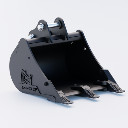 Bobcat X323 Digging Bucket - 18" / 450mm | Rhinox Group UK - Toothed Bucket Front