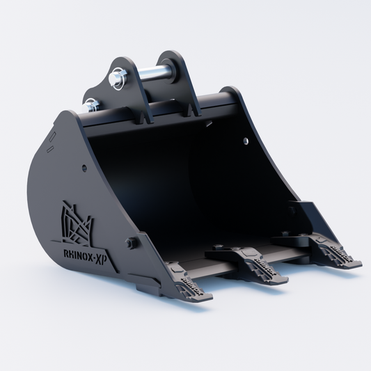 Bobcat X323 Digging Bucket - 18" / 450mm | Rhinox Group UK - Toothed Bucket Front