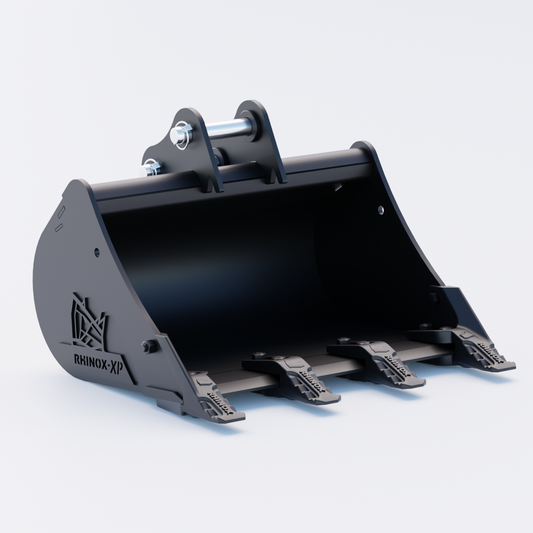 Bobcat X323 Digging Bucket - 24" / 600mm | Rhinox Group UK - Toothed Bucket Front