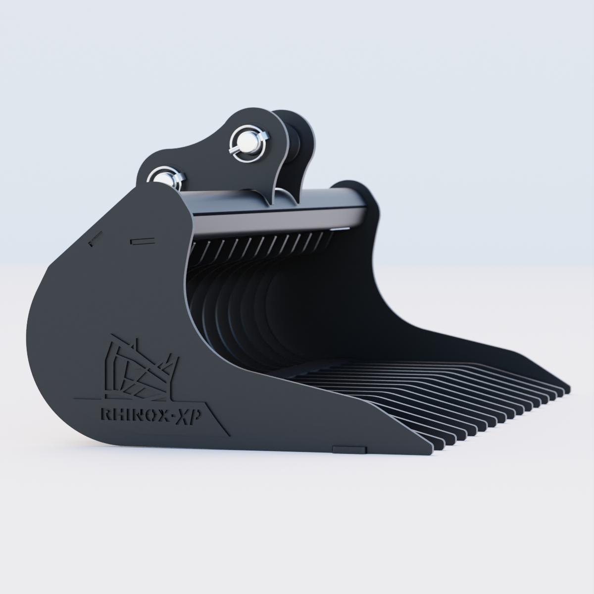0W/1M,  Rake Riddle Bucket - 36" / 900mm Side