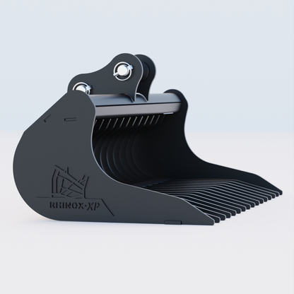0W/1M,  Rake Riddle Bucket - 36" / 900mm Side