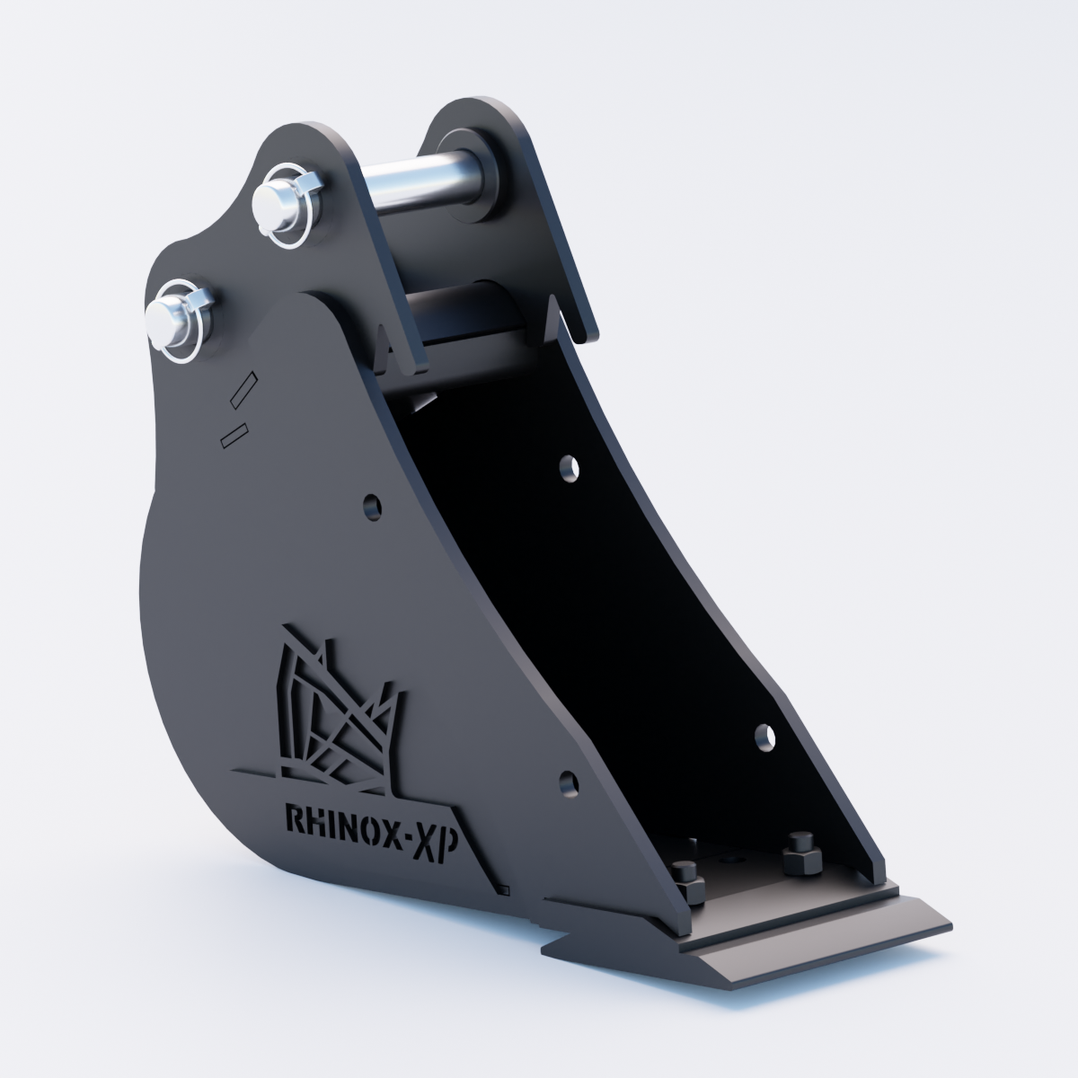 Bobcat X323 Digging Bucket - 6" / 150mm | Rhinox Group UK - Bladed Bucket Front