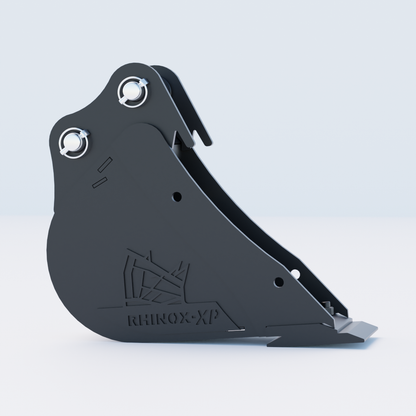 Bobcat X323 Digging Bucket - 6" / 150mm | Rhinox Group UK - Bladed Bucket Side