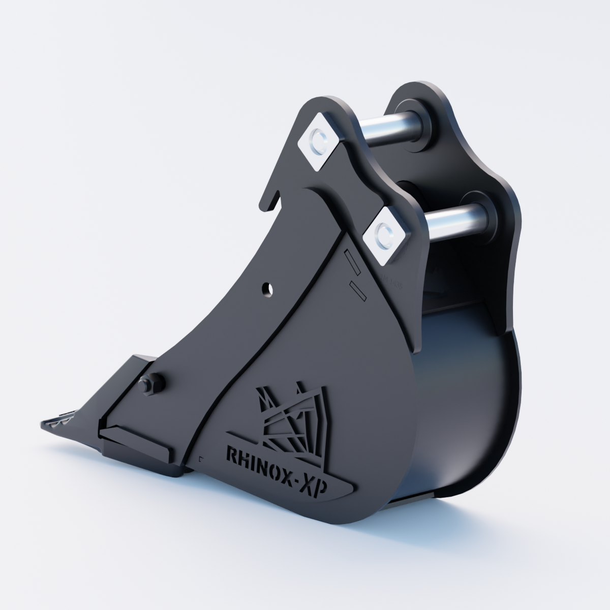 Bobcat X323 Digging Bucket - 6" / 150mm | Rhinox Group UK - Toothed Bucket Back