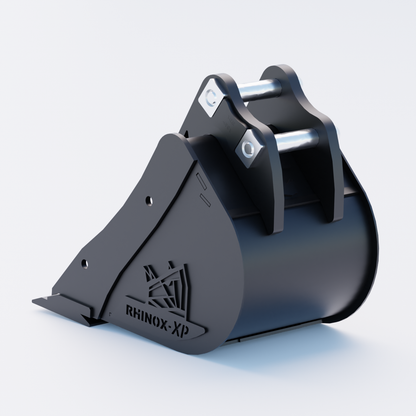 Volvo ECR18 Digging Bucket - 12" / 300mm - Bladed Bucket Back