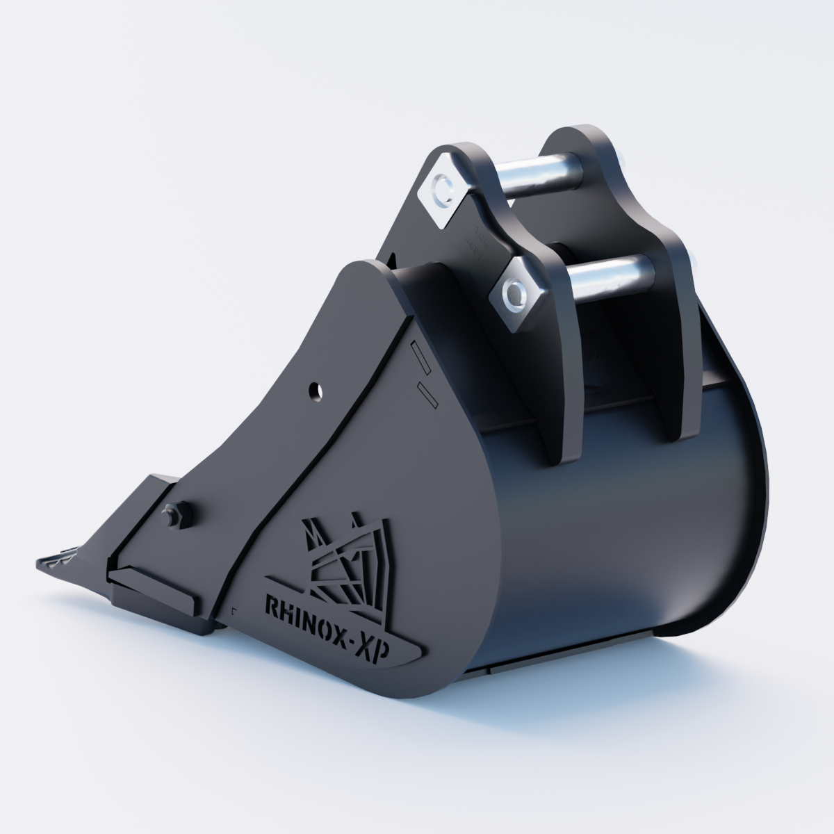 Volvo ECR18 Digging Bucket - 12" / 300mm - Toothed Bucket Back