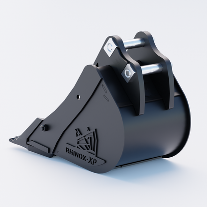 Volvo ECR18 Digging Bucket - 12" / 300mm - Toothed Bucket Back