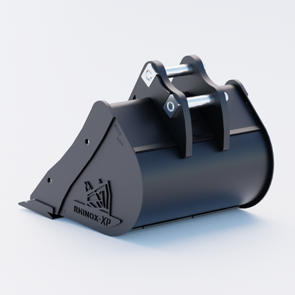 Volvo ECR18 Digging Bucket - 18" / 450mm - Bladed Bucket Back