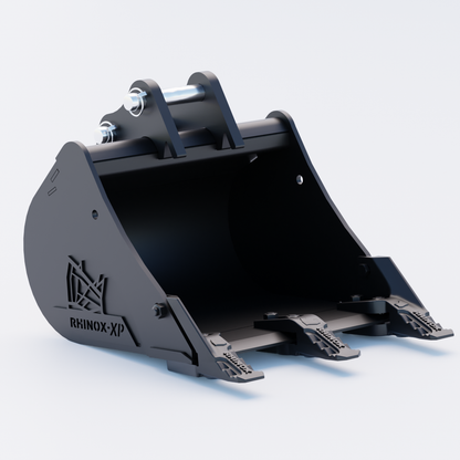 Volvo ECR18 Digging Bucket - 18" / 450mm - Toothed Bucket Front