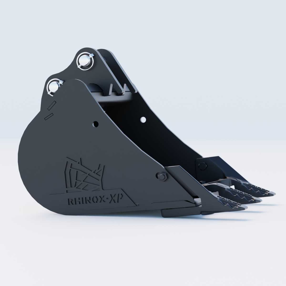 Volvo ECR18 Digging Bucket - 18" / 450mm - Toothed Bucket Side