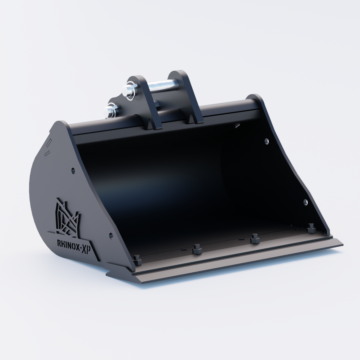 Volvo ECR18 Digging Bucket - 24" / 600mm - Bladed Bucket Front