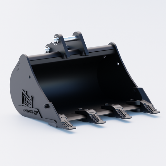 Volvo ECR18 Digging Bucket - 24" / 600mm - Toothed Bucket Front