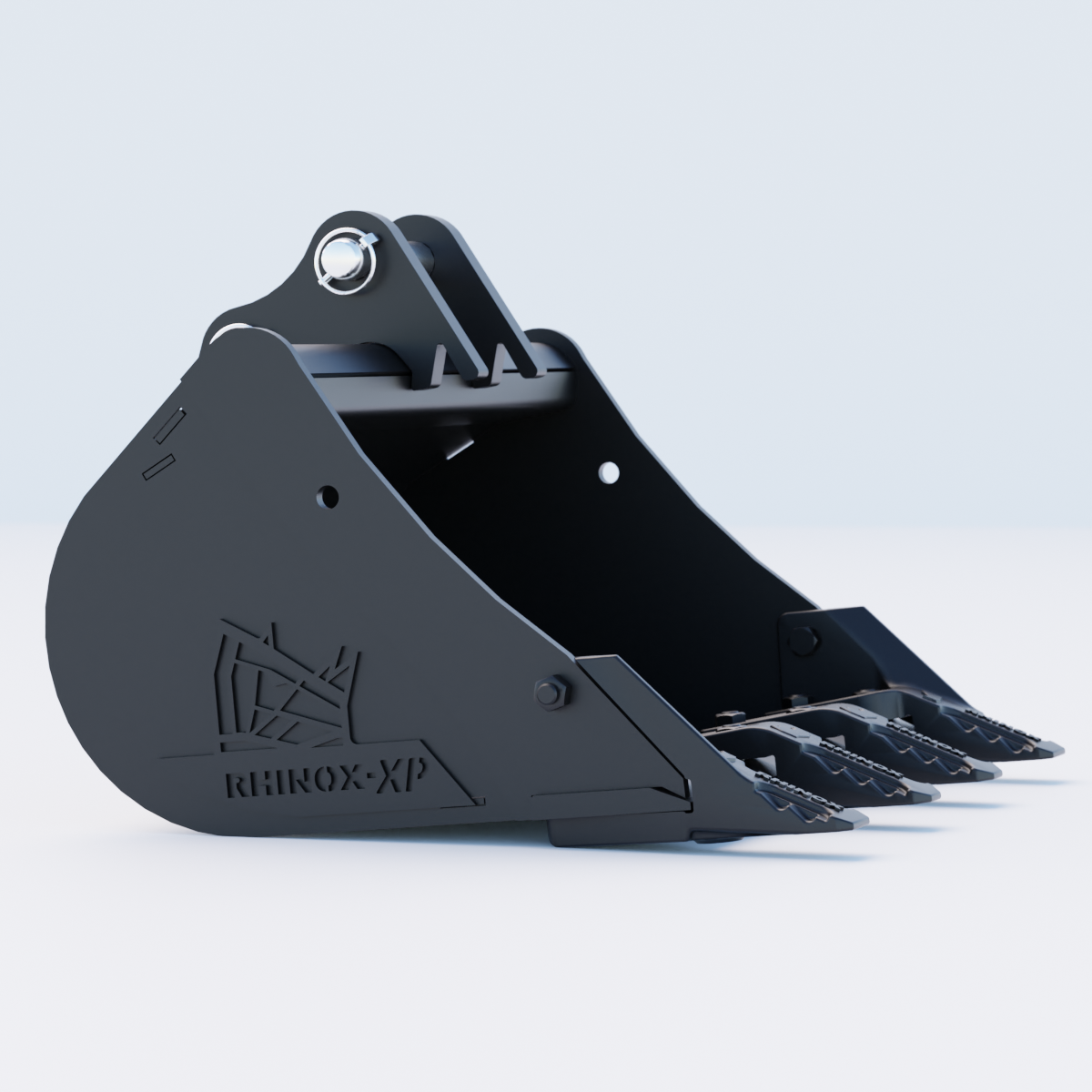 Volvo ECR18 Digging Bucket - 24" / 600mm - Toothed Bucket Side