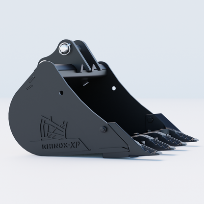 Volvo ECR18 Digging Bucket - 24" / 600mm - Toothed Bucket Side