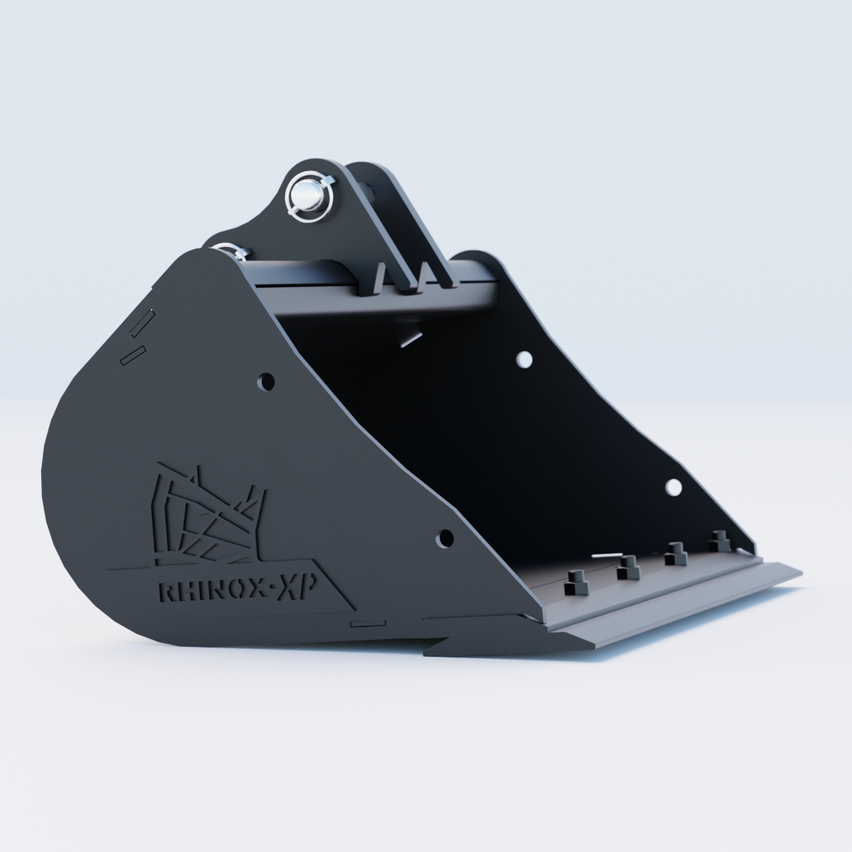 Volvo ECR18 Digging Bucket - 30" / 750mm - Bladed Bucket Side