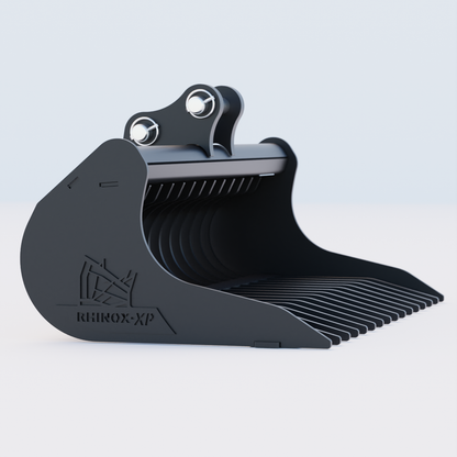 Volvo EC15B Rake Riddle Bucket - 36" / 900mm Side