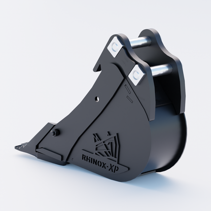 Volvo ECR18 Digging Bucket - 6" / 150mm - Toothed Bucket Back