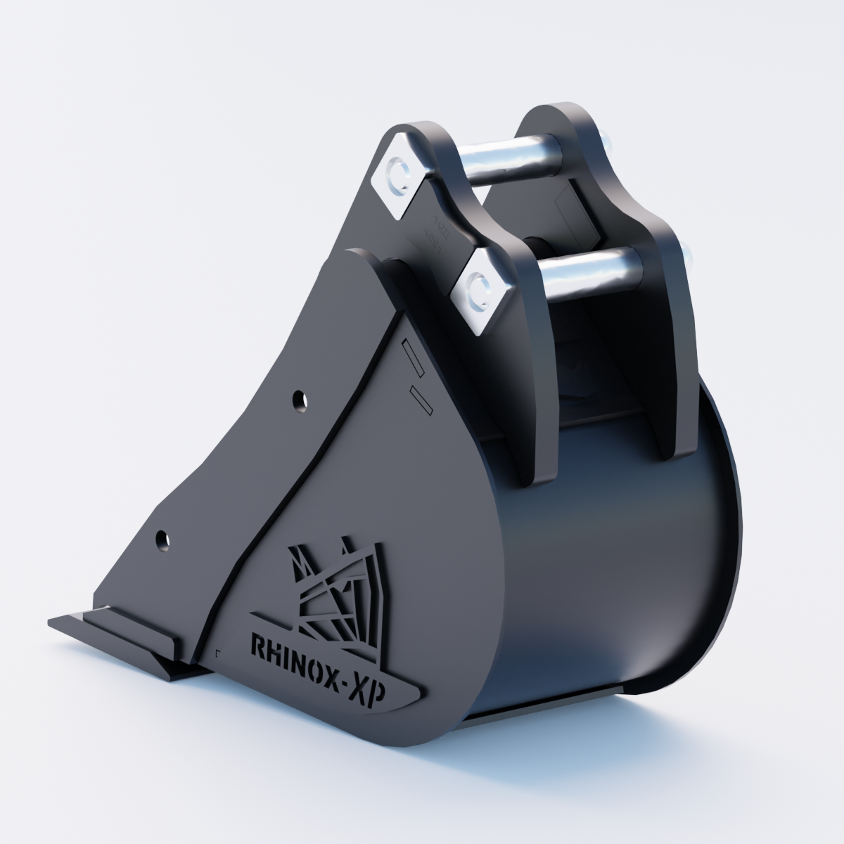 Volvo ECR18 Digging Bucket - 9" / 230mm - Bladed Bucket Back