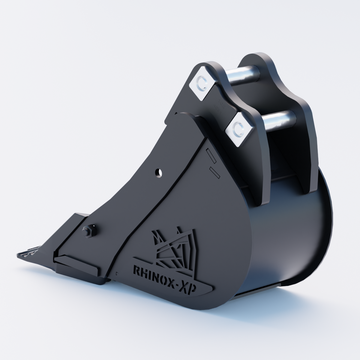 Volvo ECR18 Digging Bucket - 9" / 230mm - Toothed Bucket Back