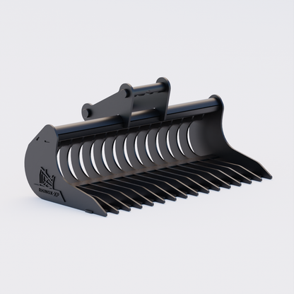 1QG Rake Riddle Bucket - 36" / 900mm Front