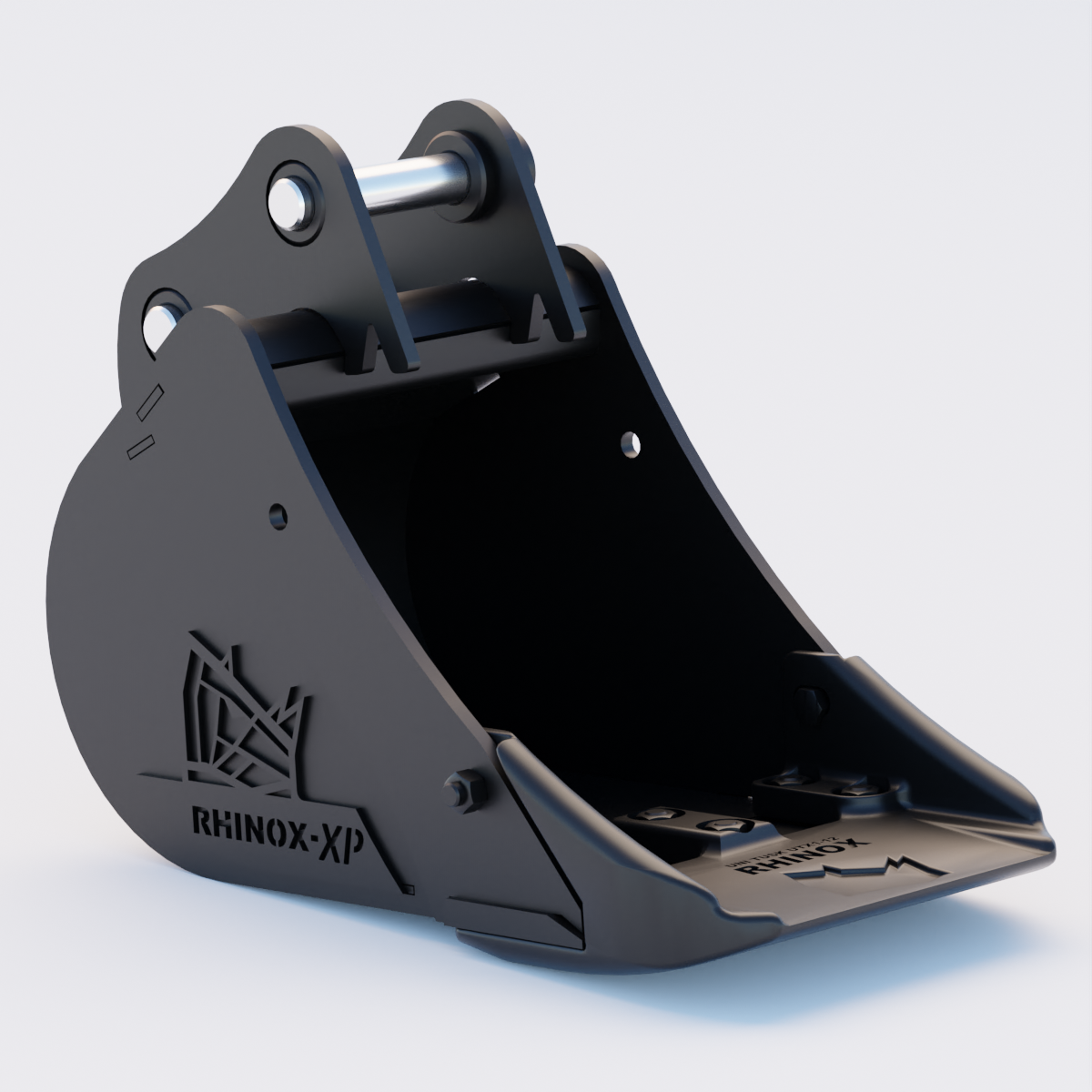 1QH Utility Bucket with Unitusk Blade - 12" / 300mm Front