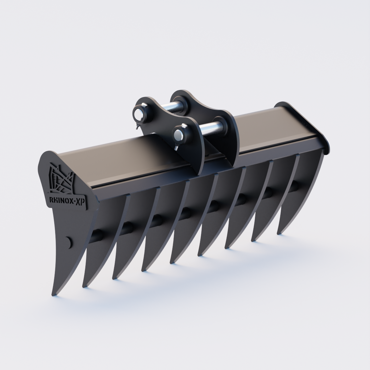 Kobelco 15SR Land Rake 36" / 900mm Back