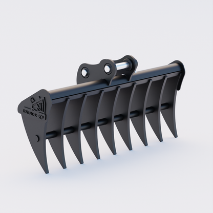 Kobelco SK17SR-6 Land Rake 36" / 900mm Front